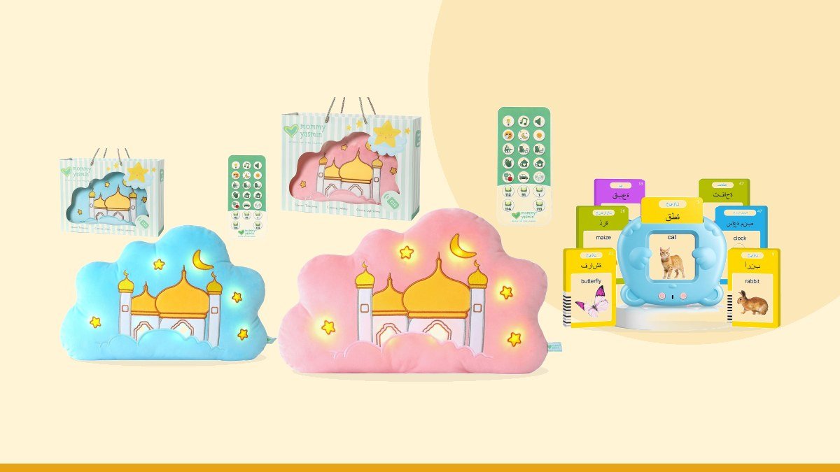 Best talking islamic toys – Mommy Yasmin - Soothe & Glow Talking Cloud