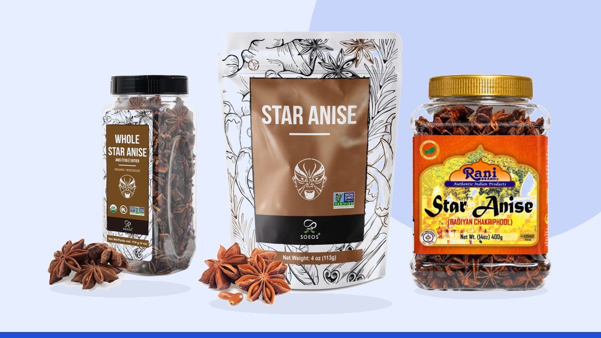 Best whole star anise – Soeos Star Anise, Star Anise Whole, Anise Seeds,