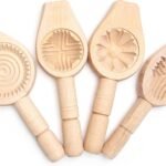 Best wooden kahk cookie mold – 4 Pack - Wooden Cookie Mold for Baking