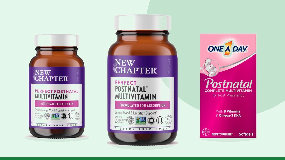 Best breastfeeding halal postnatal vitamins – New Chapter Perfect Postnatal Multivitamin, 96 Count