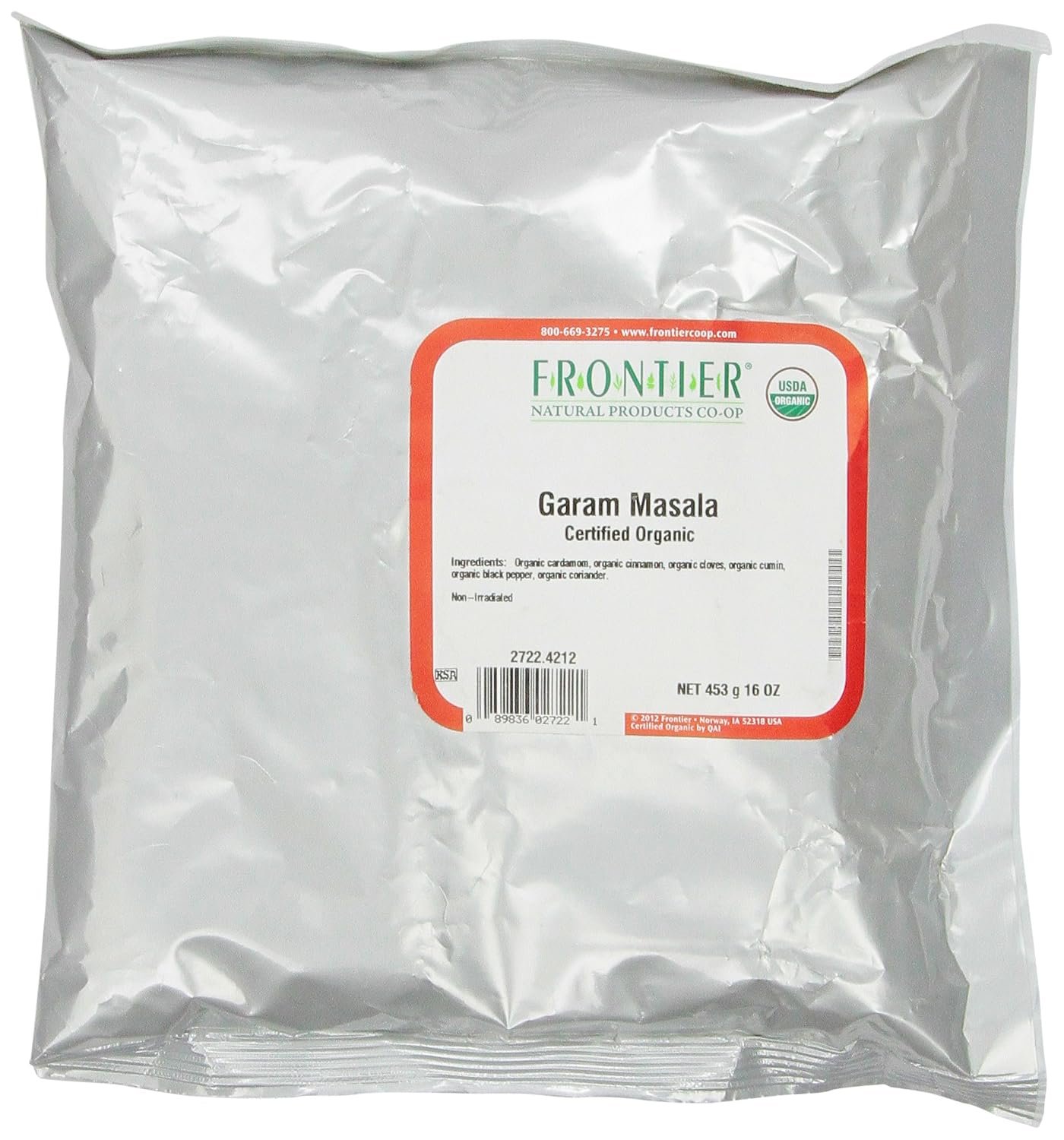 Frontier Co-op Garam Masala review – Frontier Co-op Organic Garam Masala, 1-pound Bulk Bag,