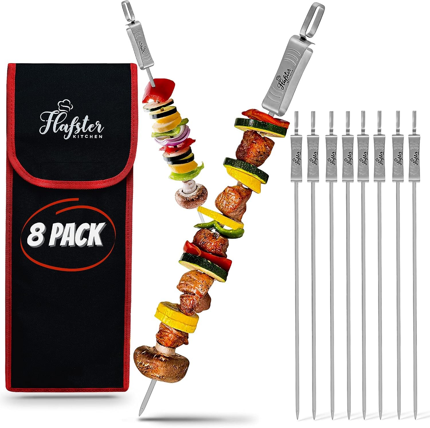 How to choose kebab skewers – Patented Kabob Skewers for Grilling- BBQ Skewers for