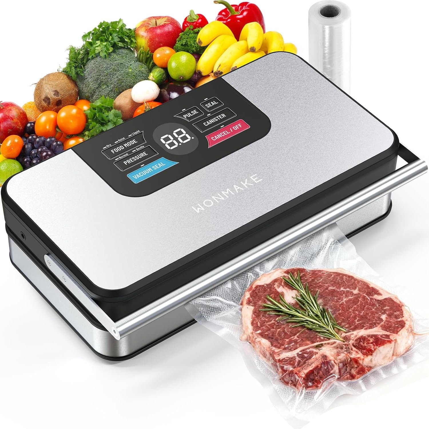 How to choose a vacuum sealer for meat – 95kPa Vacuum Sealer for Food, 10-in-1 Vacuum Sealer